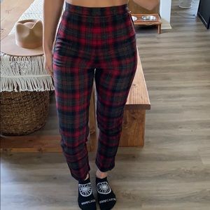 Vintage Plaid Pendleton wool pants
